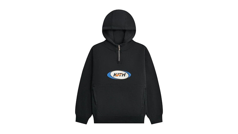 Kith Kids x Nike Quarter Zip Hoodie Black