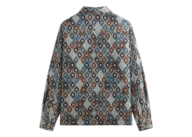 Kith Kilim Mosaic Brixton Puffed Shirt Jacket Muslin