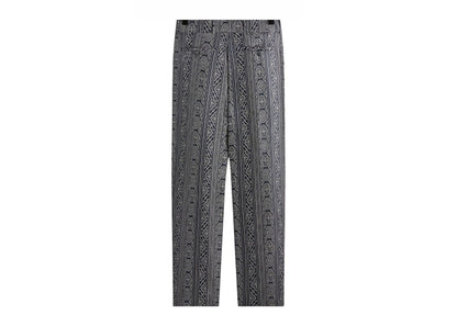 Kith Kin Batik Stripe Pleated Ari Trouser Nocturnal