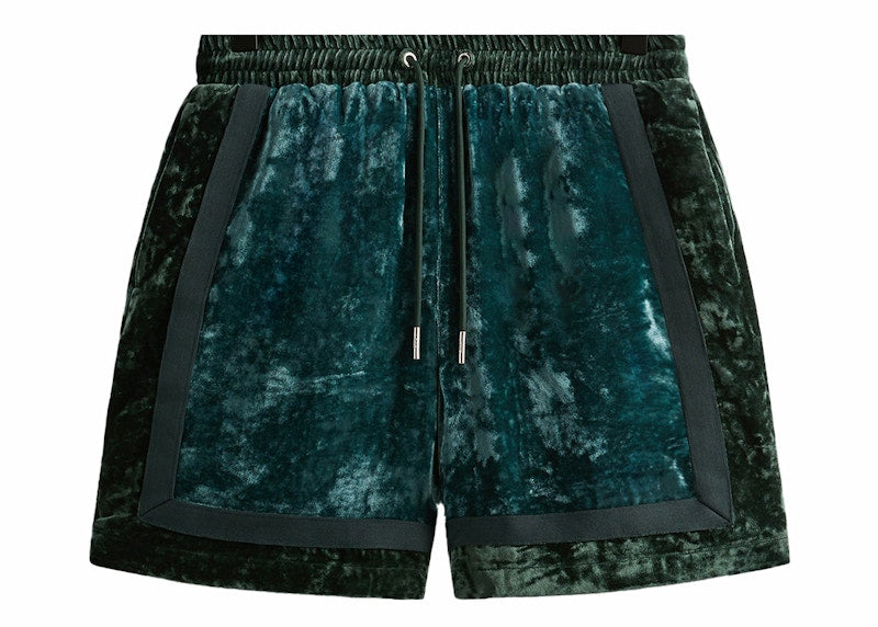Kith & Kin Crushed Velvet Keon Short Algae