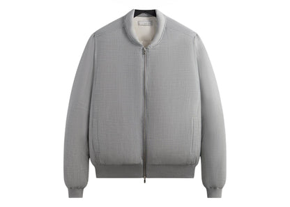 Kith & Kin Liam Puffed Bomber Jacket Light Heather Grey
