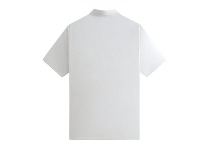 Kith Kin Pima Jersey Short Sleeve Heathrow Polo White