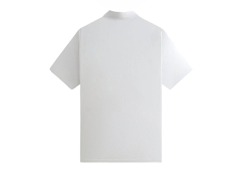 Kith Kin Pima Jersey Short Sleeve Heathrow Polo White