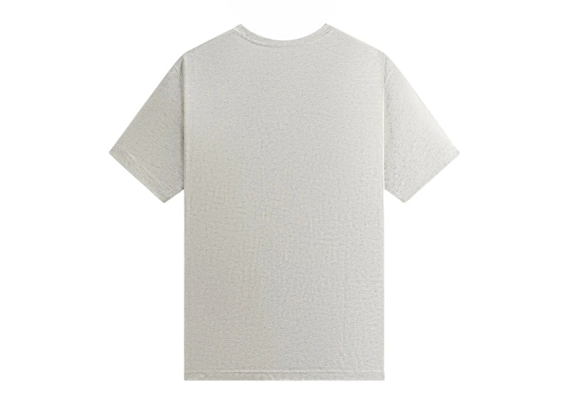 Kith Kin Pima Jersey Short Sleeve Heathrow Tee Light Heather Grey