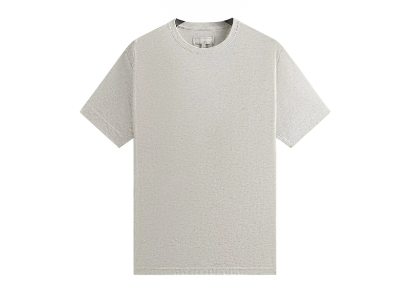 Kith Kin Pima Jersey Short Sleeve Heathrow Tee Light Heather Grey