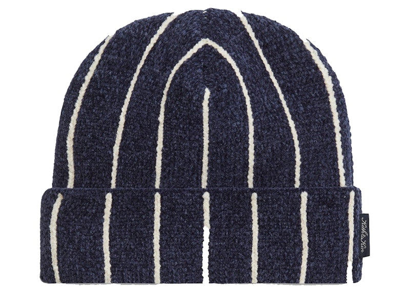 Kith Kin Pinstripe Chenille Beanie Nocturnal