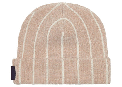 Kith Kin Pinstripe Chenille Beanie Oatmeal