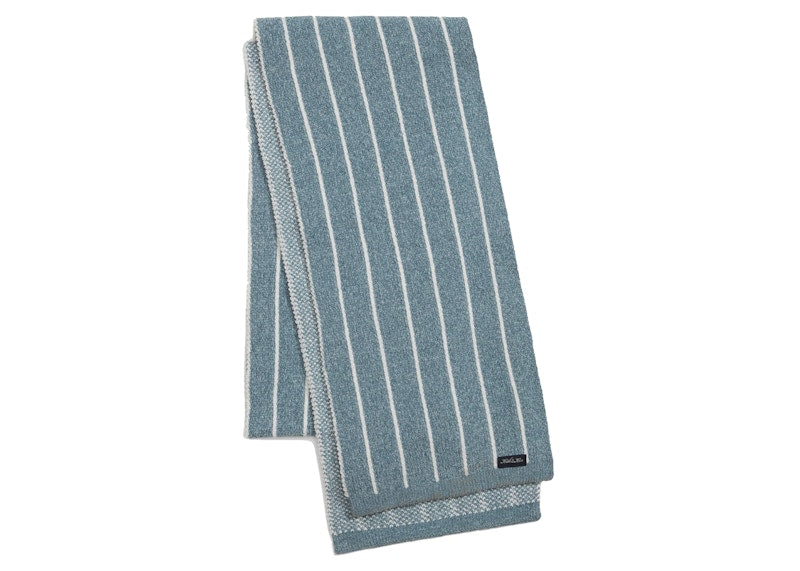 Kith Kin Pinstripe Chenille Scarf Harbour