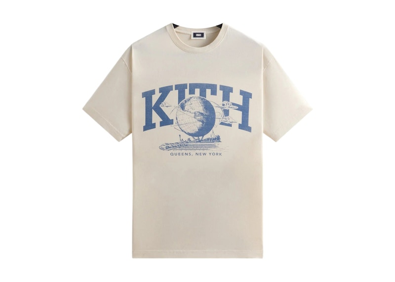 Kith & Kin Queens Unisphere Vintage Tee Sandrift