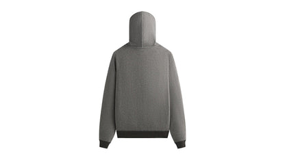 Kith & Kin Reversible Double Face Williams V Hoodie Dark Heather Grey