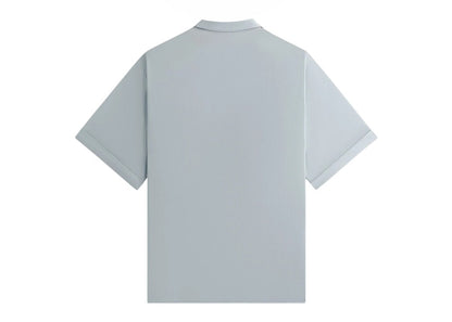 Kith Kin Silk Habotai Short Sleeve Reade Shirt Light Indigo