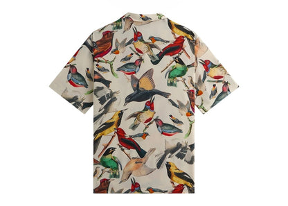 Kith Kin Tropical Bird Camp Collar Shirt Sandrift