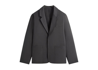 Kith & Kin Tropical Wool Reversible Brant Blazer Carbon