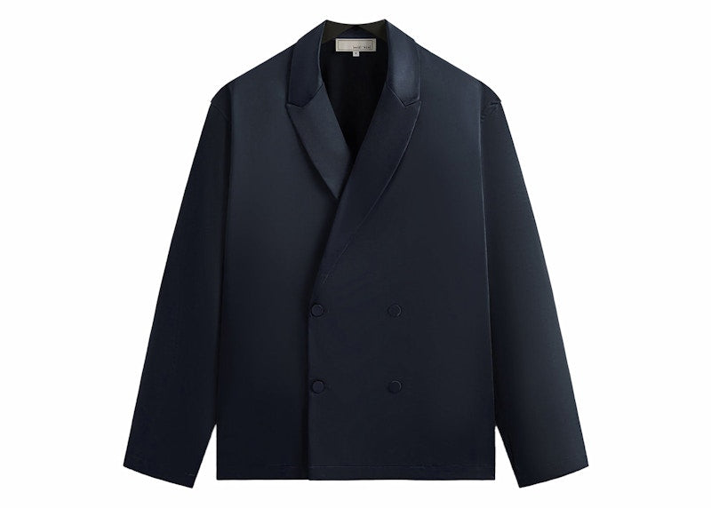 Kith & Kin Vintage Satin Odin Blazer Nocturnal
