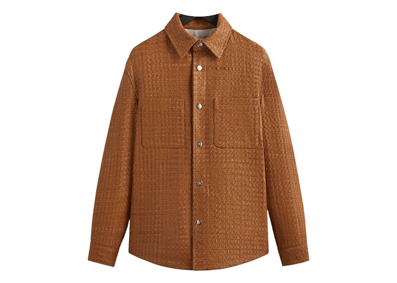 Kith & Kin Woven Leather Apollo II Shirt Tool