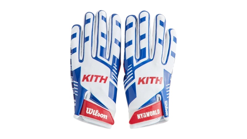 Kith Kith & Wilson for the x NFL Receiver Gloves Blue/White