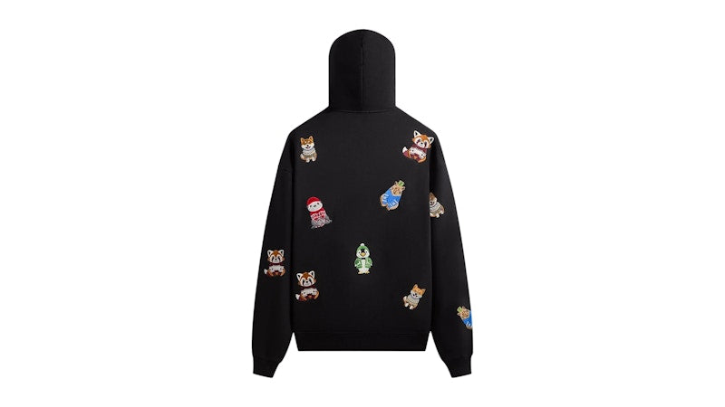 Kith Kithmas Animal Character Nelson Hoodie Black