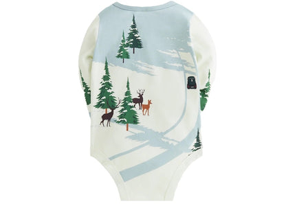 Kith Kithmas Baby Day Onesie Chalk