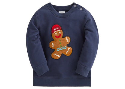 Kith Kithmas Baby Gingerbread Crewneck Nocturnal