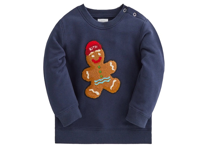 Kith Kithmas Baby Gingerbread Crewneck Nocturnal