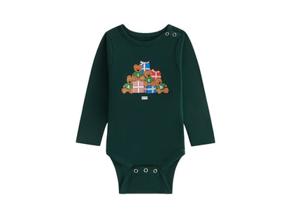 Kith Kithmas Baby Teddy Bodysuit Stadium