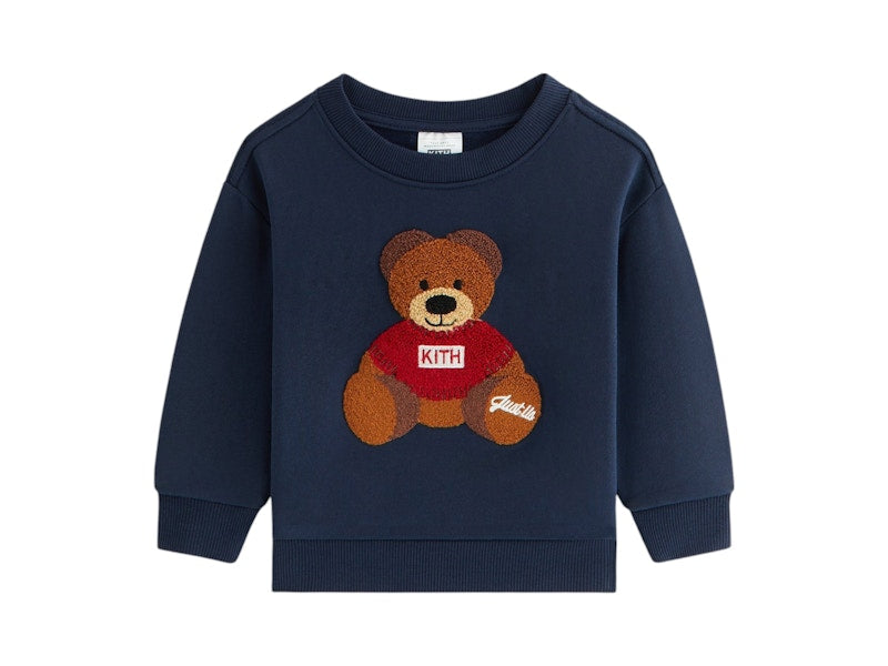 Kith Kithmas Baby Teddy Nelson Crewneck Nocturnal