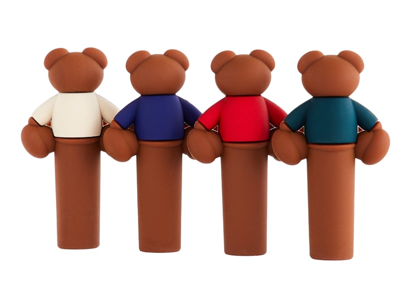 Kith Kithmas Bear Wine Stopper (Set of 4) Multicolor