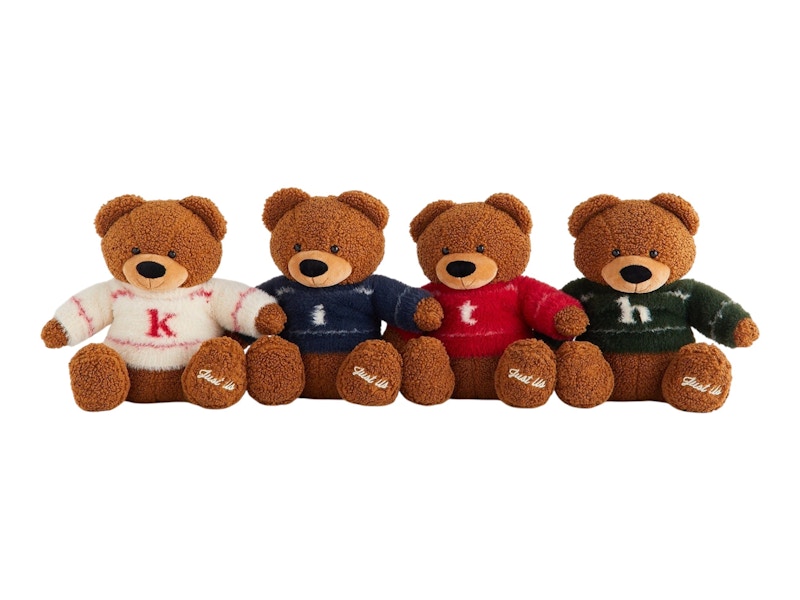 Kith Kithmas Bears Set of 4 Multicolor