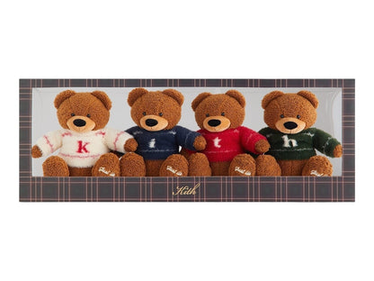 Kith Kithmas Bears Set of 4 Multicolor