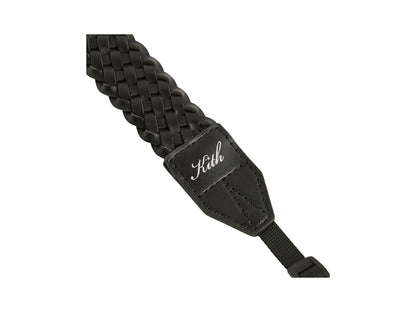 Kith Kithmas Braided Leather Camera Strap Black