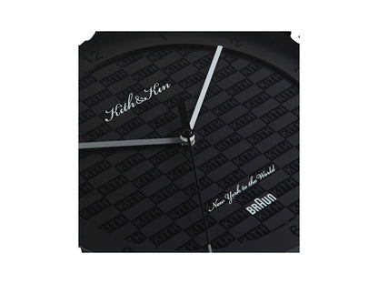 Kith Kithmas Braun Wall Clock Black
