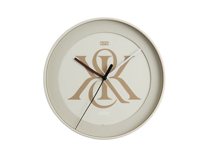 Kith Kithmas Braun Wall Clock Waffle