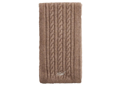Kith Kithmas Cable Knit Scarf Quicksand
