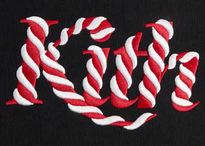 Kith Kithmas Candy Cane Williams III Hoodie Black