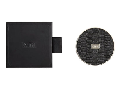Kith Kithmas Classic Logo Coasters Set of 4 Black