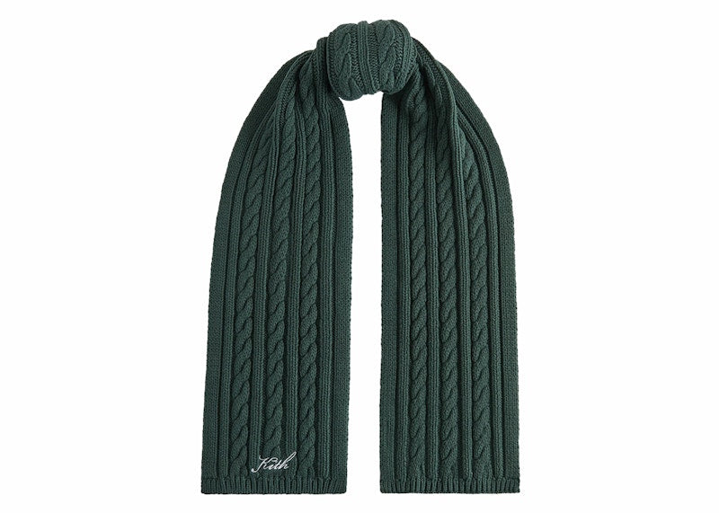Kith Kithmas Cotton Cable Scarf Stadium