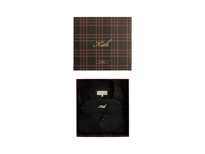 Kith Kithmas Crest Monogram Pajama Set Black