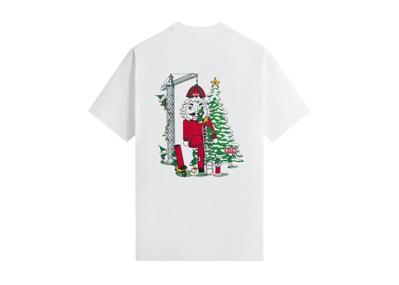 Kith Kithmas Elf Factory Tee White