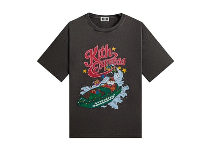 Kith Kithmas Express Jones Vintage Tee Black
