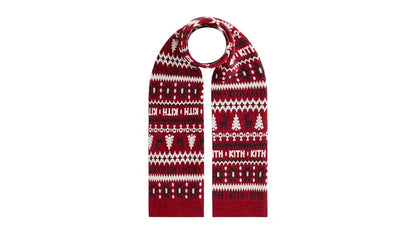 Kith Kithmas Fair Isle Knit Scarf Allure