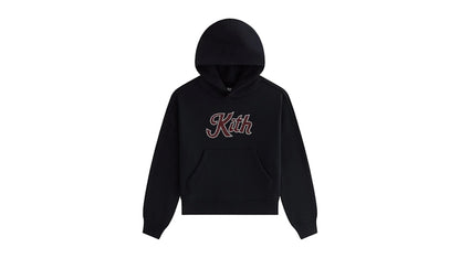 Kith Kithmas Kids Crystal Nelson Hoodie Black