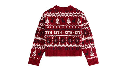 Kith Kithmas Kids Fair Isle Chenille Crewneck Allure