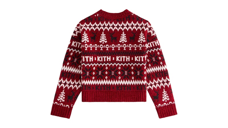 Kith Kithmas Kids Fair Isle Chenille Crewneck Allure