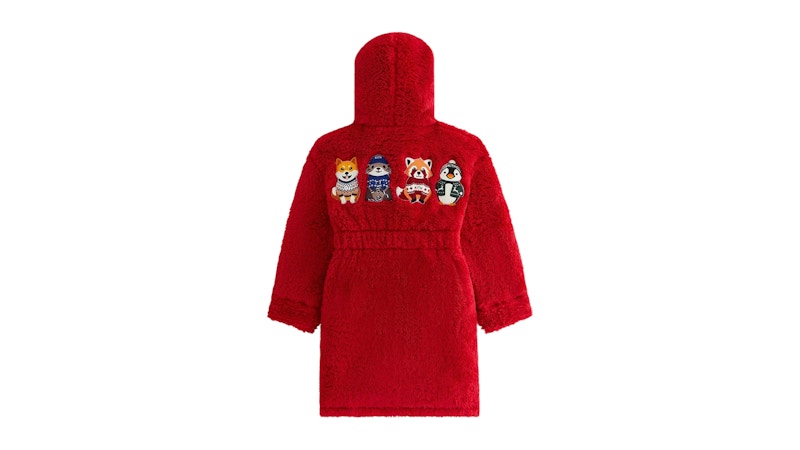 Kith Kithmas Kids Friends Hooded Robe Retro