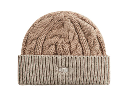 Kith Kithmas Leather Crest Mia Beanie Factor