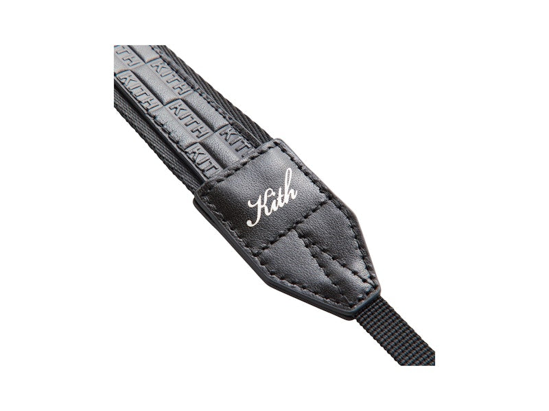 Kith Kithmas Monogram Camera Strap Black