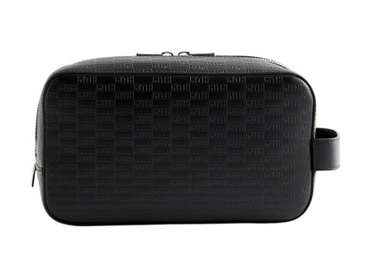 Kith Kithmas Monogram Dopp Kit Bag Black