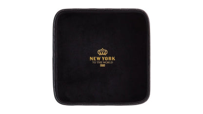 Kith Kithmas Monogram Leather Catchall Tray Black