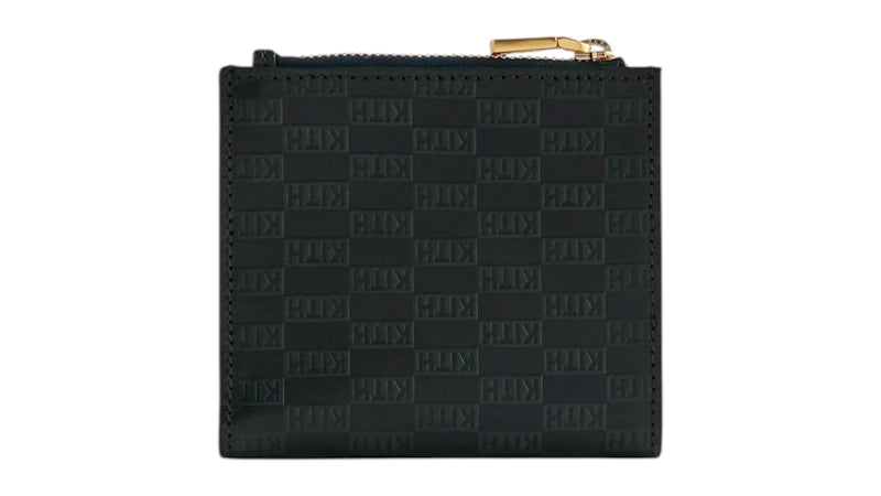 Kith Kithmas Monogram Leather Snap Wallet Equestrian