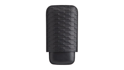 Kith Kithmas Monogram Saffiano Leather Cigar Case (FW25) Black